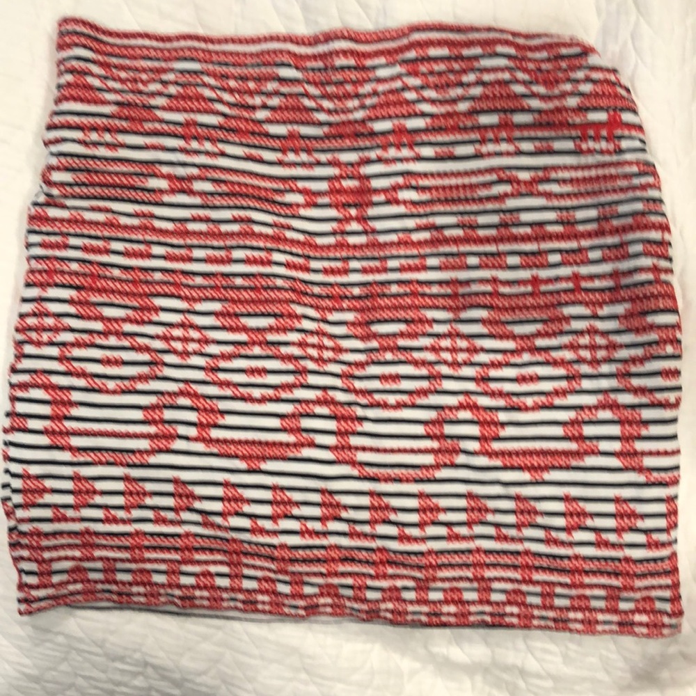 Striped skirt